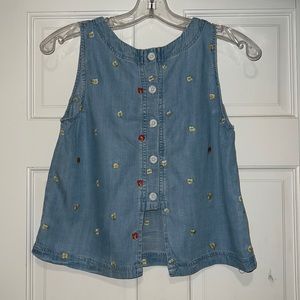 Altered State size small button up tank